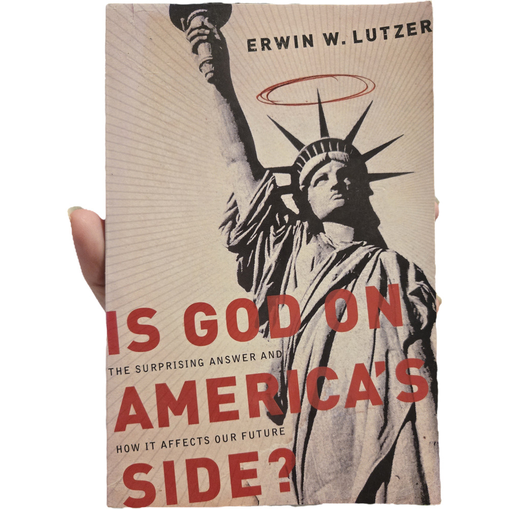 Is God on America's Side? Erwin Lutzer 2008 Moody First Edition Religion Faith
